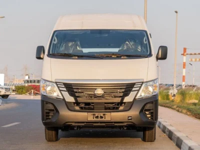 2026 Nissan Urvan 2.5L Inline 4-Cylinder Diesel MT Highroof Wide body EX White Grey Van