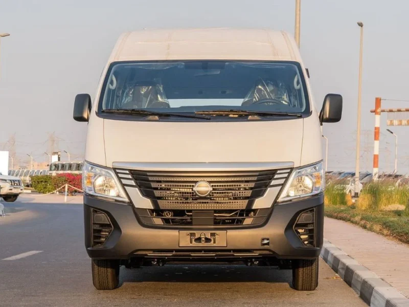 2026 Nissan Urvan 2.5L Inline 4-Cylinder Diesel MT Highroof Wide body EX White Grey Van