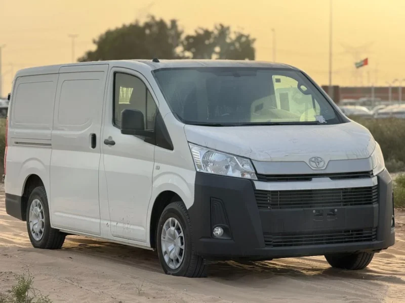 2025 TOYOTA HIACE 3.5 Litres V6 Petrol Engine M/T White Grey PANEL VAN GCC Specs