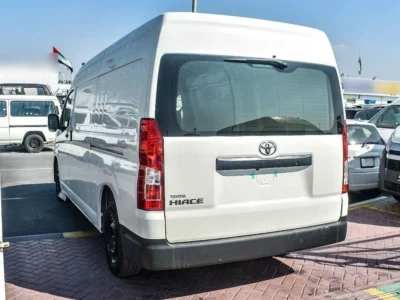 2025 Toyota Hiace High Roof Van 3.5L 6 Cylinders Petrol Engine White Grey Cargo Van GCC