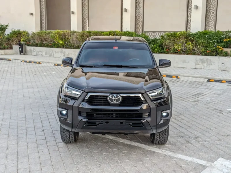 2022 Toyota Hilux Adventure Facelifted 2025 4 Cylinders Engine Black Red Pickup Truck