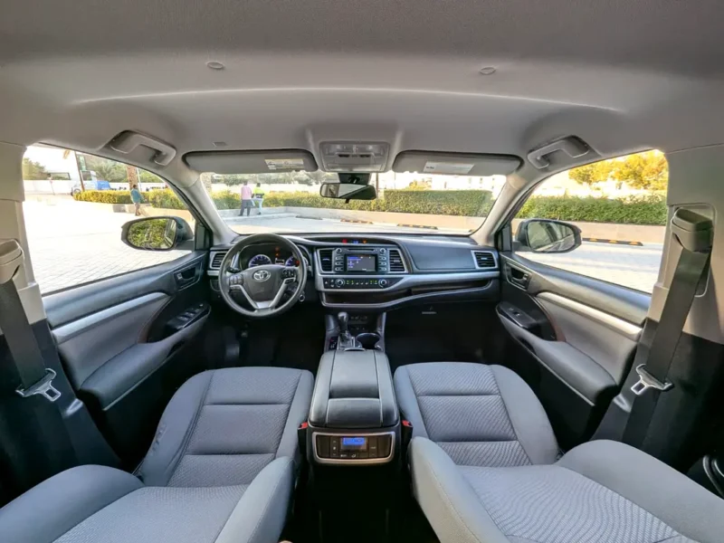 2018 Toyota Highlander Le Plus 3.5 Litres V6 Petrol Engine Grey SUV American Specs