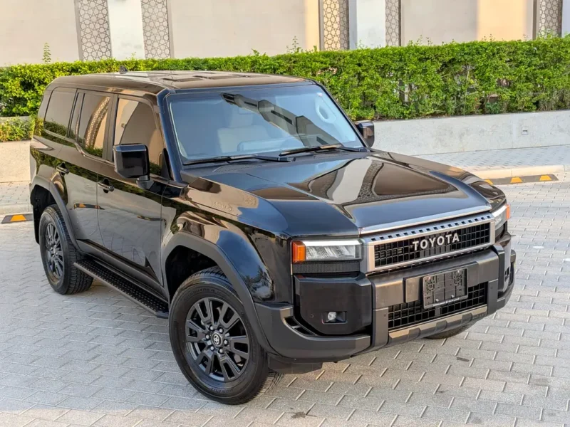 2024 Toyota Prado TXL 2.4L Turbo 4 Cylinders Petrol Engine Black Beige SUV GCC Specs
