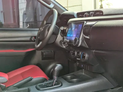 2022 Toyota Hilux Adventure Facelifted 2025 4 Cylinders Engine Black Red Pickup Truck