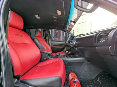 2022 Toyota Hilux Adventure Facelifted 2025 4 Cylinders Engine Black Red Pickup Truck
