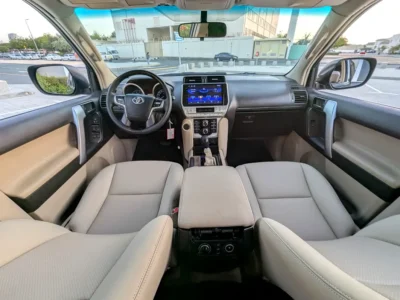 2012 Toyota Prado TXL Facelifted 2023 4 Cylinders Petrol Engine Grey Beige SUV GCC Specs