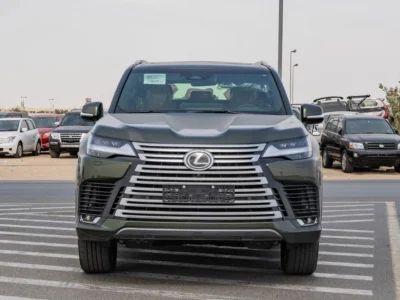 2026 Lexus LX600 Prestige 3.5L V6 Twin-Turbo Petrol Engine Green Tan SUV GCC Specs