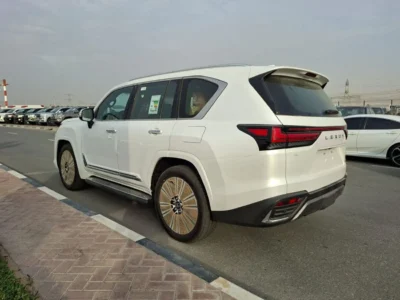 2026 LEXUS LX600 SIGNATURE 3.5 Litres V6 Petrol Engine White Tan SUV GCC Specs