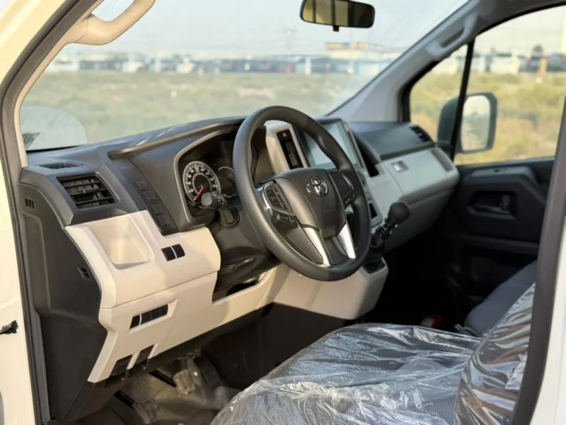 2025 TOYOTA HIACE 3.5 Litres V6 Petrol Engine M/T White Grey PANEL VAN GCC Specs
