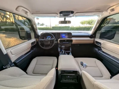 2024 Toyota Prado TXL 2.4L Turbo 4 Cylinders Petrol Engine Black Beige SUV GCC Specs