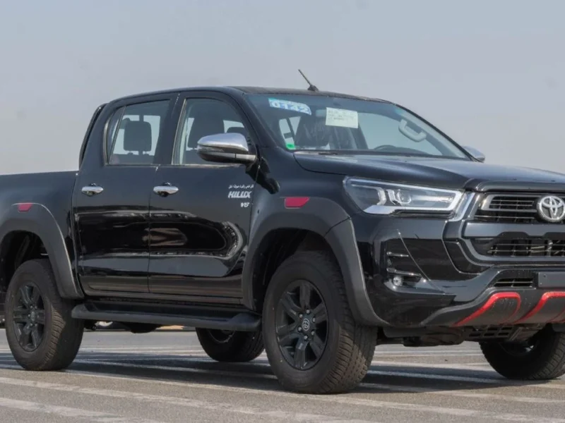 2026 Toyota Hilux TRD SR5 4.0L V6 Petrol Engine Black Red Pickup Truck GCC Specs