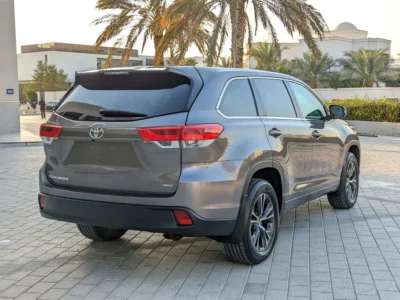 2018 Toyota Highlander Le Plus 3.5 Litres V6 Petrol Engine Grey SUV American Specs