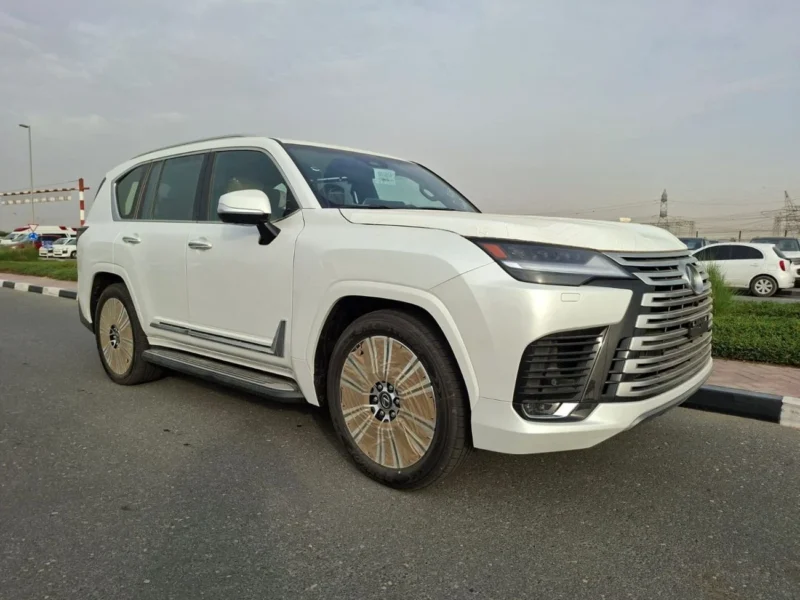 2026 LEXUS LX600 SIGNATURE 3.5 Litres V6 Petrol Engine White Tan SUV GCC Specs