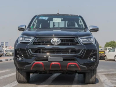 2026 Toyota Hilux TRD SR5 4.0L V6 Petrol Engine Black Red Pickup Truck GCC Specs