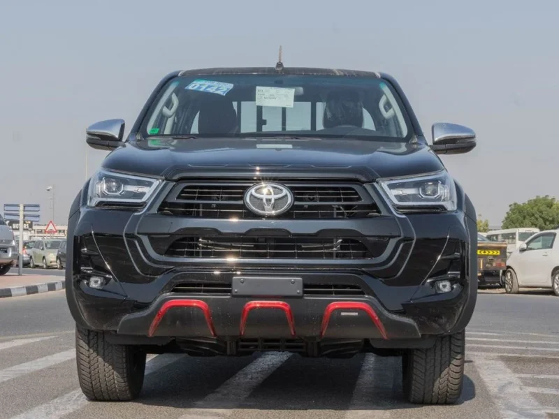 2026 Toyota Hilux TRD SR5 4.0L V6 Petrol Engine Black Red Pickup Truck GCC Specs