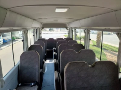 2025 Toyota Coaster 4.0 Litres 6 Cylinders Diesel Engine White Grey Van MT GCC Specs