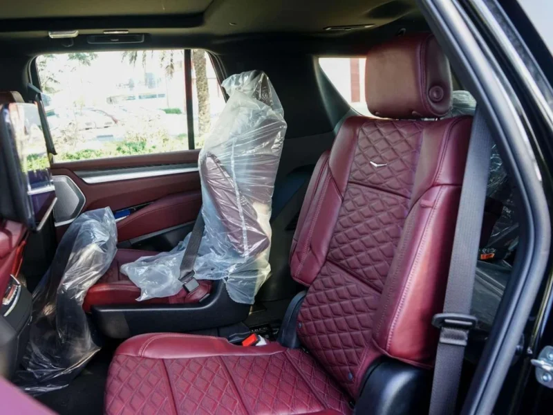 2026 Cadillac Escalade 6.2L Naturally Aspirated V8 Petrol Engine Black Red SUV GCC