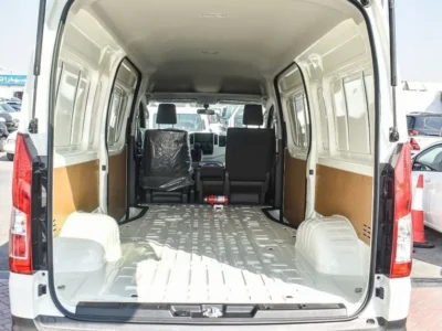 2025 Toyota Hiace High Roof Van 3.5L 6 Cylinders Petrol Engine White Grey Cargo Van GCC