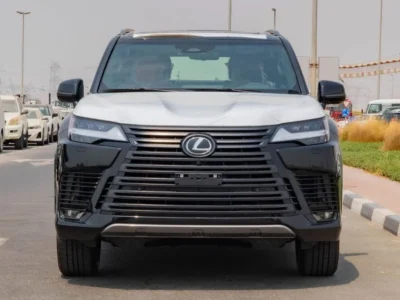 2026 Lexus LX700h VIP 3.5L V6 Twin-Turbo Hybrid Engine Black Orange SUV GCC Specs