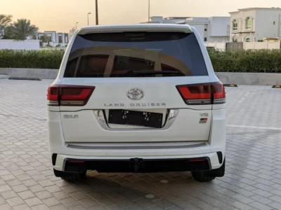 2015 Toyota Land Cruiser GXR Facelifted 2026 6 Cylinders Engine White Orange SUV GCC