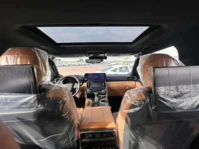 2026 LEXUS LX600 SIGNATURE 3.5 Litres Twin Turbo V6 Petrol Engine White Tan SUV GCC Specs