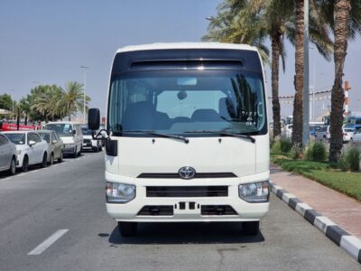 2025 Toyota Coaster 4.0 Litres 6 Cylinders Diesel Engine White Grey Van MT GCC Specs