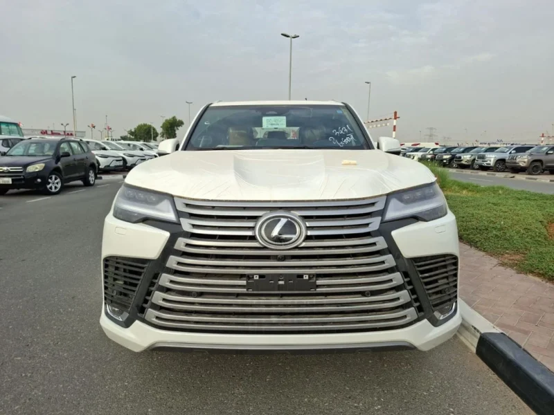 2026 LEXUS LX600 SIGNATURE 3.5 Litres V6 Petrol Engine White Tan SUV GCC Specs