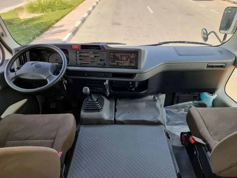 2025 Toyota Coaster 4.0 Litres 6 Cylinders Diesel Engine White Grey Van MT GCC Specs