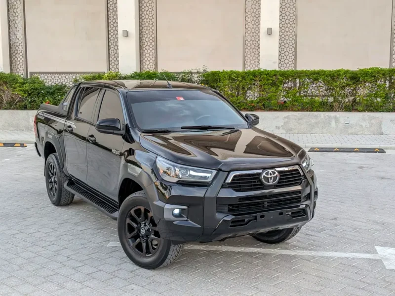 2022 Toyota Hilux Adventure Facelifted 2025 4 Cylinders Engine Black Red Pickup Truck