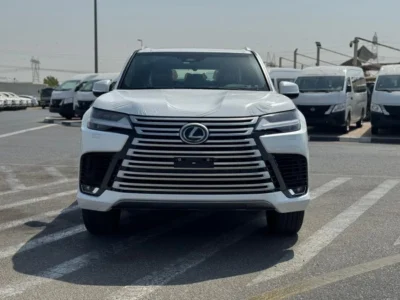2026 LEXUS LX600 SIGNATURE 3.5 Litres Twin Turbo V6 Petrol Engine White Tan SUV GCC Specs