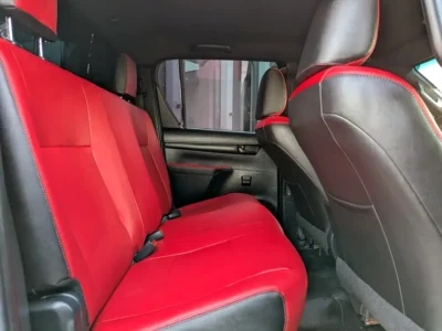 2022 Toyota Hilux Adventure Facelifted 2025 4 Cylinders Engine Black Red Pickup Truck