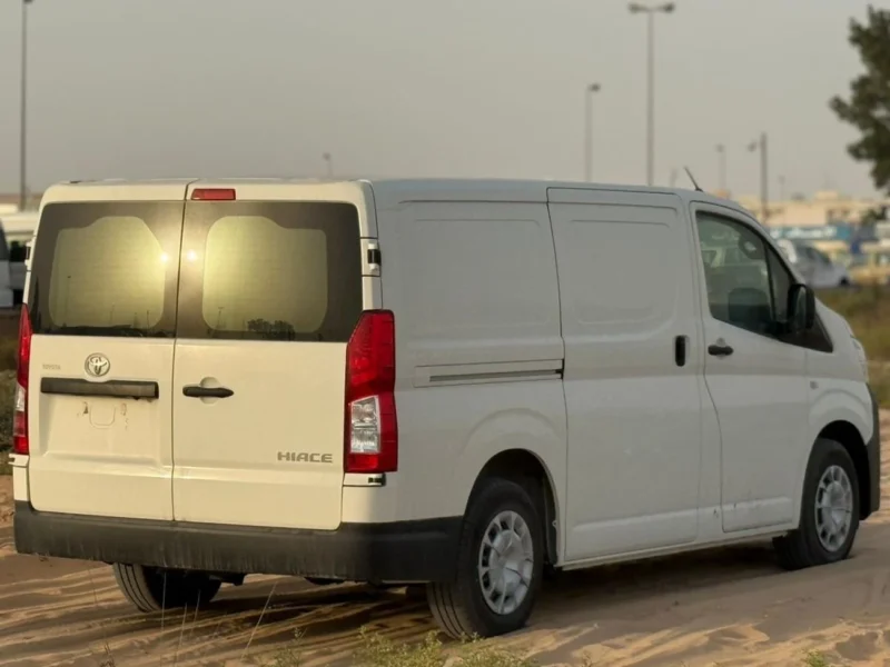 2025 TOYOTA HIACE 3.5 Litres V6 Petrol Engine M/T White Grey PANEL VAN GCC Specs