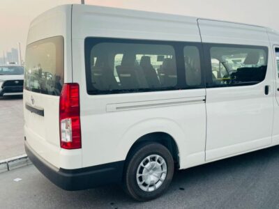 2026 Toyota HIACE 2.8 4 Cylinders Engine AUTOMATIC DIESEL White Black Van GCC Specs
