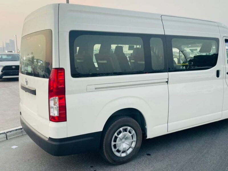 2026 Toyota HIACE 2.8 4 Cylinders Engine AUTOMATIC DIESEL White Black Van GCC Specs