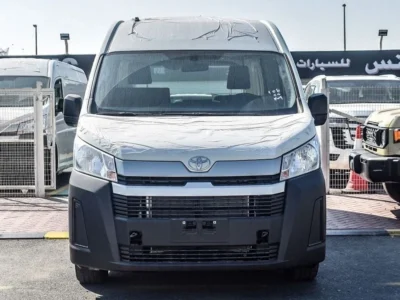 2025 Toyota Hiace High Roof Van 3.5L 6 Cylinders Petrol Engine White Grey Cargo Van GCC