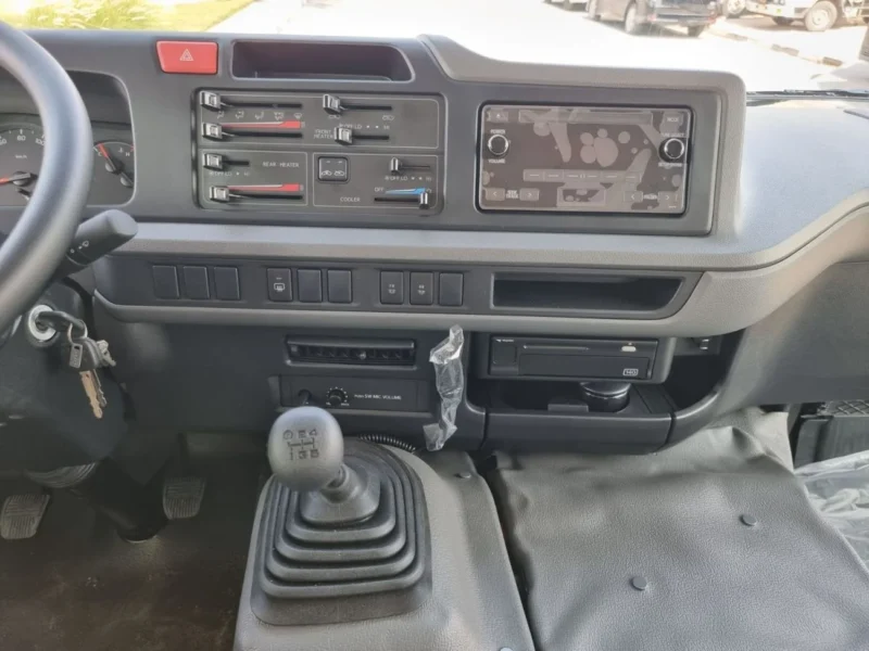 2025 Toyota Coaster 4.0 Litres 6 Cylinders Diesel Engine White Grey Van MT GCC Specs