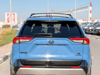 2023 TOYOTA RAV4 SE 2.5 Litres V4 Petrol HYBRID Engine Blue Black American Specs AWD