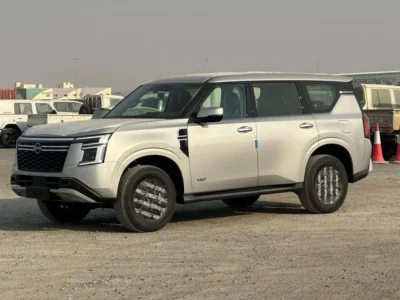 2026 Nissan Patrol T1 3.5 Litres V6 Twin Turbo Petrol Silver Black SUV GCC Specs