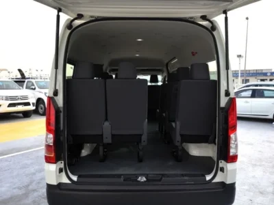 2026 TOYOTA HIACE HIGH ROOF 2.8L 4 Cylinders Diesel Engine White Grey Van GCC Specs