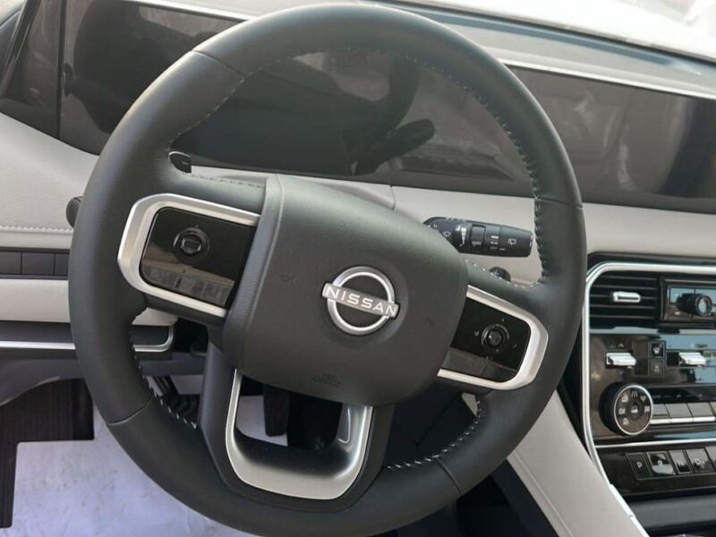 2026 Nissan Patrol LE Mid Options 3.5L V6 Twin Turbo Petrol Black Beige SUV GCC Specs