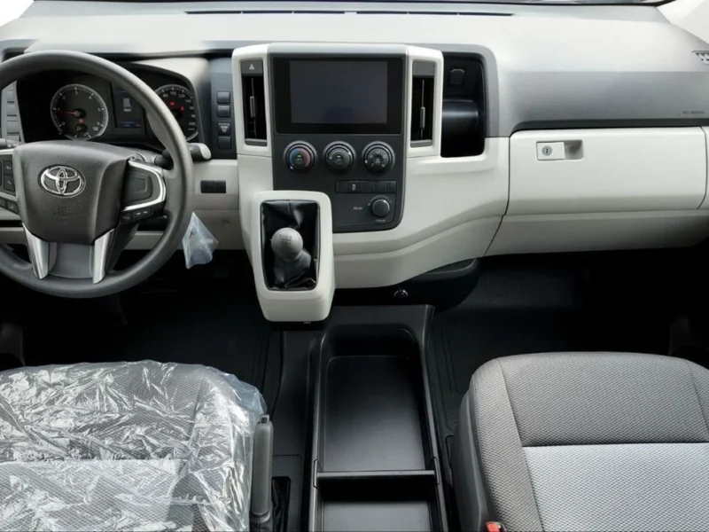 2026 TOYOTA HIACE HIGH ROOF 2.8L 4 Cylinders Diesel Engine White Grey Van GCC Specs