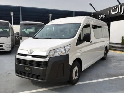 2026 TOYOTA HIACE HIGH ROOF 2.8L 4 Cylinders Diesel Engine White Grey Van GCC Specs