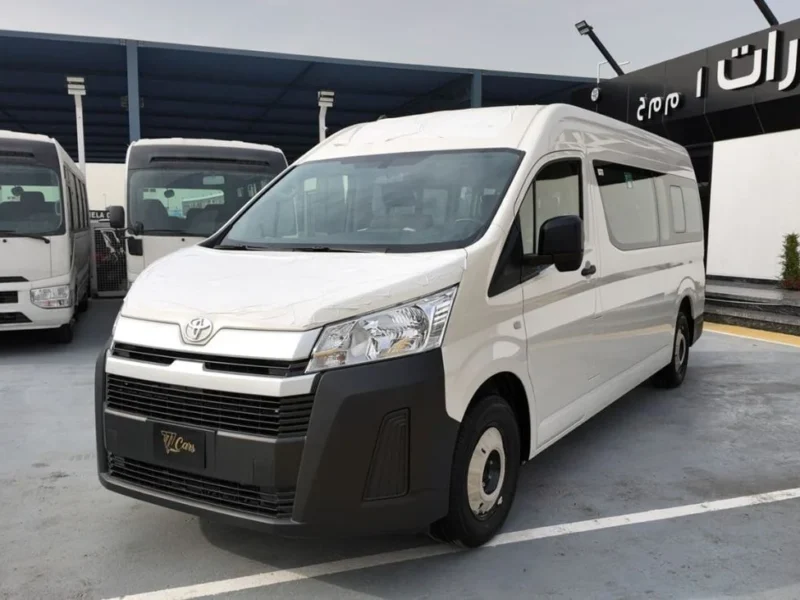 2026 TOYOTA HIACE HIGH ROOF 2.8L 4 Cylinders Diesel Engine White Grey Van GCC Specs