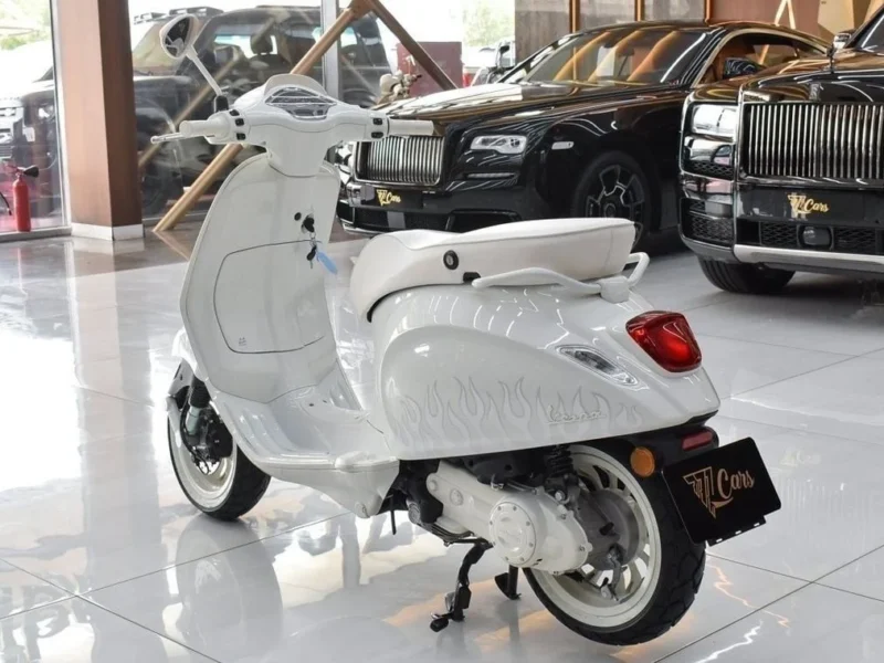2022 Vespa Sprint Sport 50 JUSTIN BIEBER EDITION White