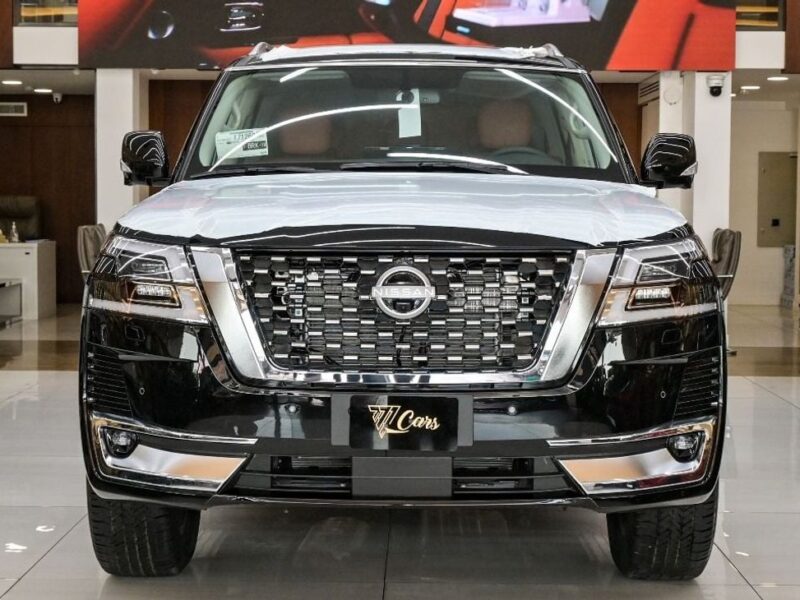 2024 Nissan Patrol SE Platinum City 4.0L V6 Petrol Engine Black Orange SUV GCC Specs
