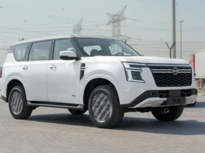 2025 Nissan Patrol LE T1 3.5 Litres V6 Twin Turbo Petrol White Black SUV GCC Specs