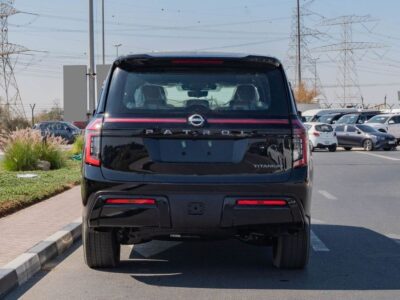 2026 Nissan Patrol LE Titanium 3.5 Litres V6 Twin Turbo Petrol Black Tan SUV GCC Specs