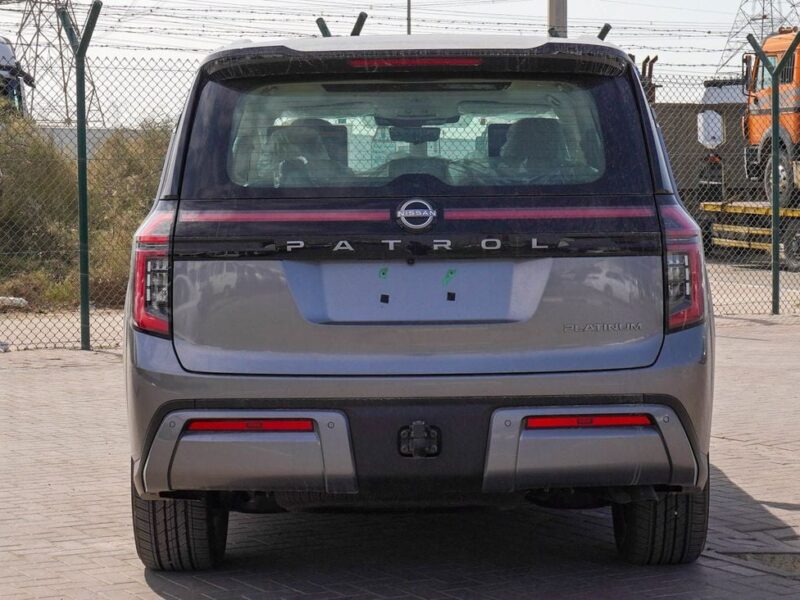 2025 Nissan Patrol Platinum 3.5 Litres Twin-Turbo V6 Petrol Engine Grey Beige SUV