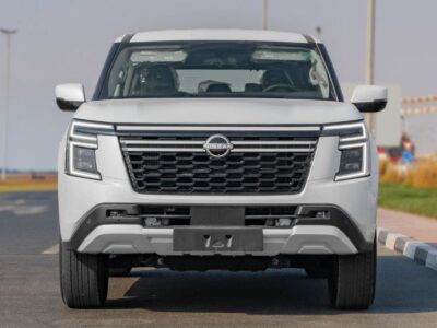 2025 Nissan Patrol LE T1 3.5 Litres V6 Twin Turbo Petrol White Black SUV GCC Specs