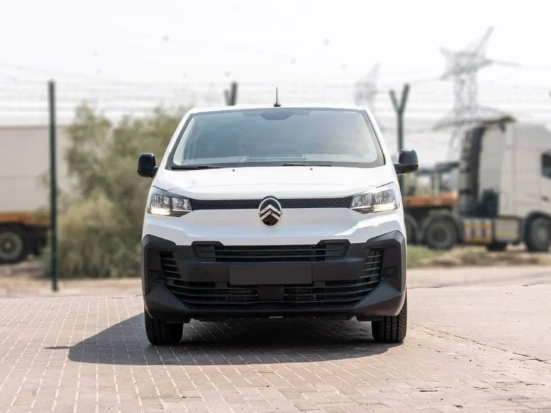 2026 Citroen Jumpy 2.0L 4-Cylinder Turbo Diesel Engine White Black Cargo Van GCC Specs